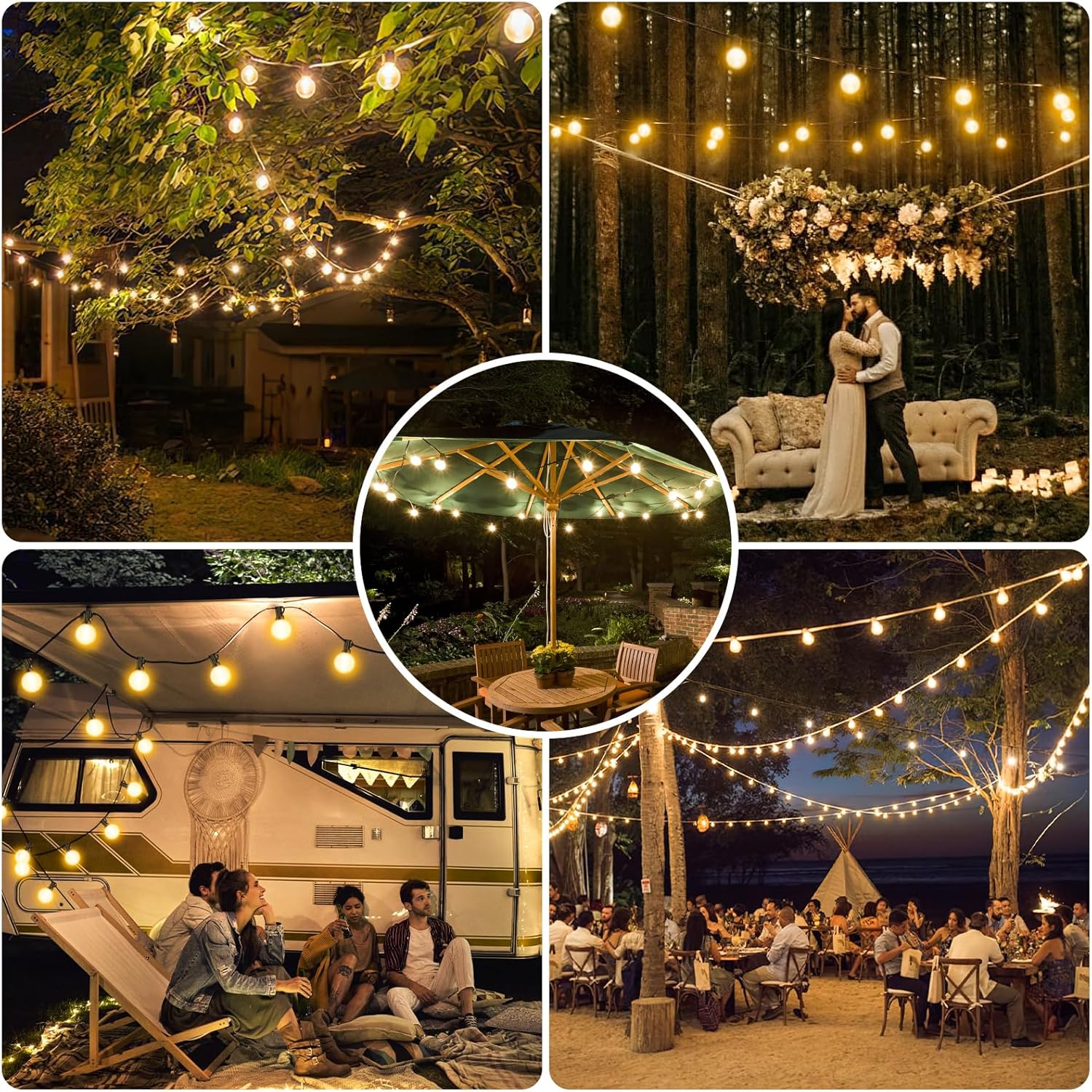 Thumbnail 6 de Garden Outdoor String Lights 30M