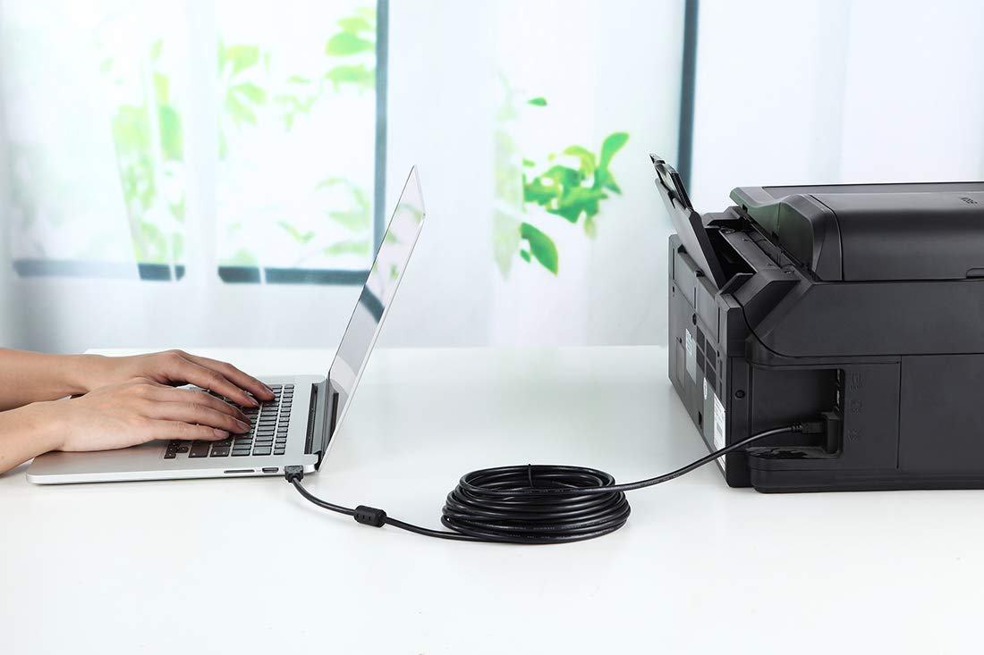 Thumbnail 4 de 10m USB 2.0 Type A to Type B Printer Cable (Male to Male) for HP, Canon, Epson, Dell and more