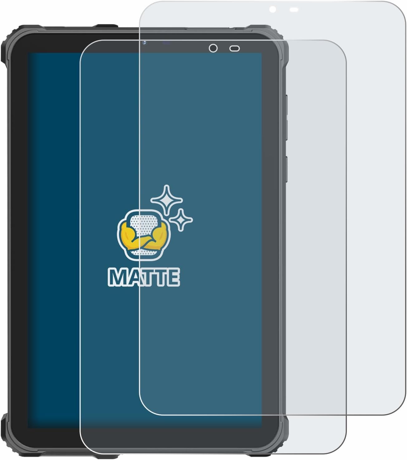 Detalle 2 de BROTECT Protector Anti-Reflejos para Oukitel RT3 Pro 2 unidades