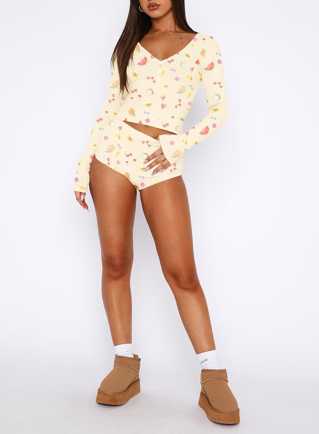 Detalle 2 de LACOZY 2 Piece Womens Pajama Set