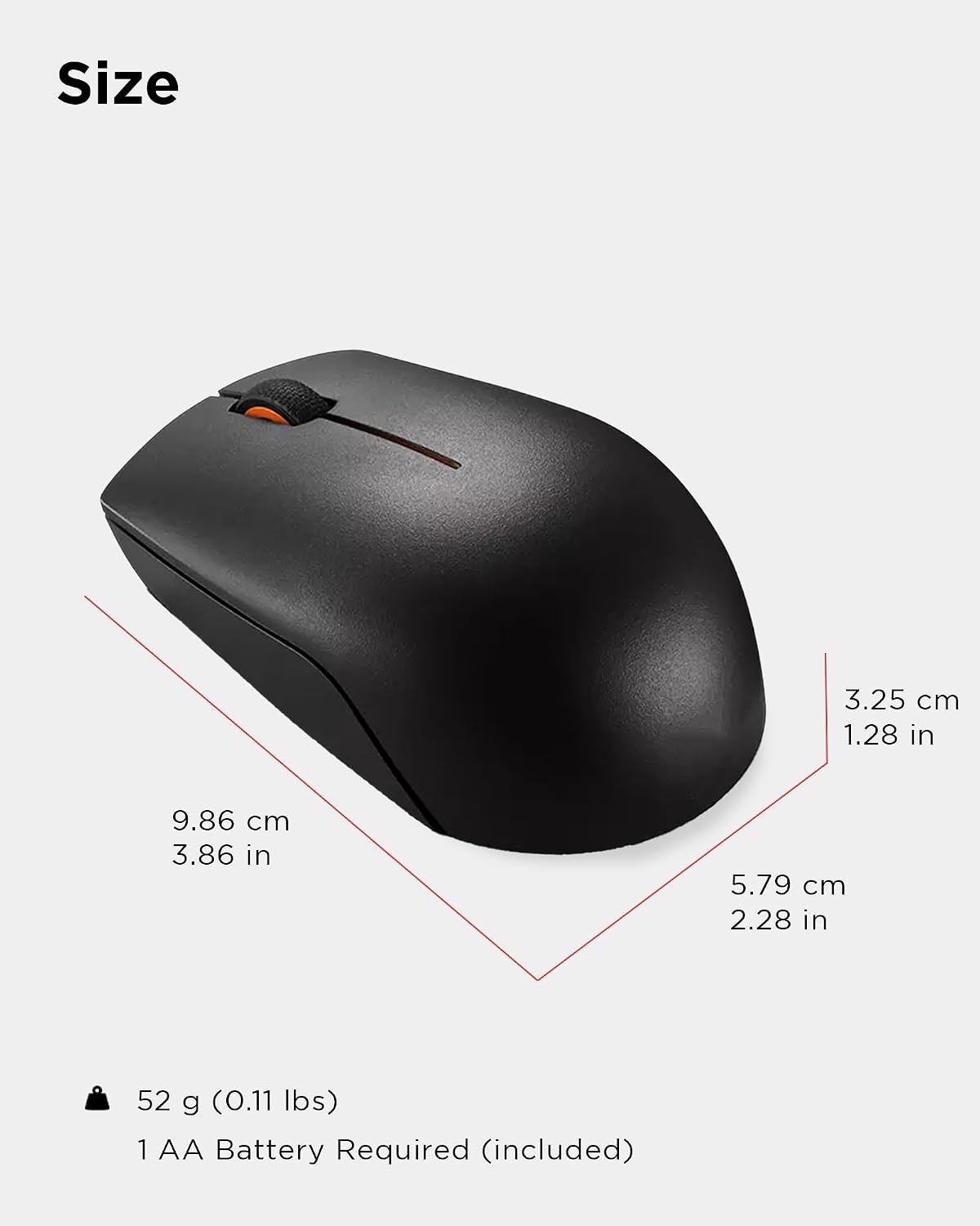 Thumbnail 6 de Lenovo 300 wireless mouse