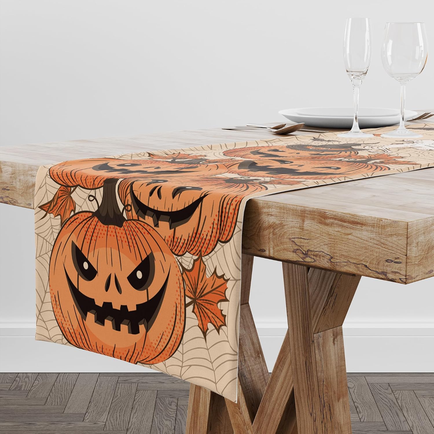 Thumbnail 2 de OHOME Halloween Table Runner Polyester