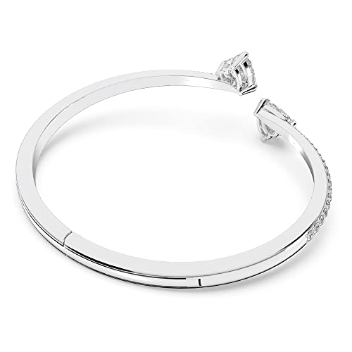Thumbnail 3 de Swarovski Bracciale Mesmera Attract, Cuore, Bianco – rigido placcato rodio