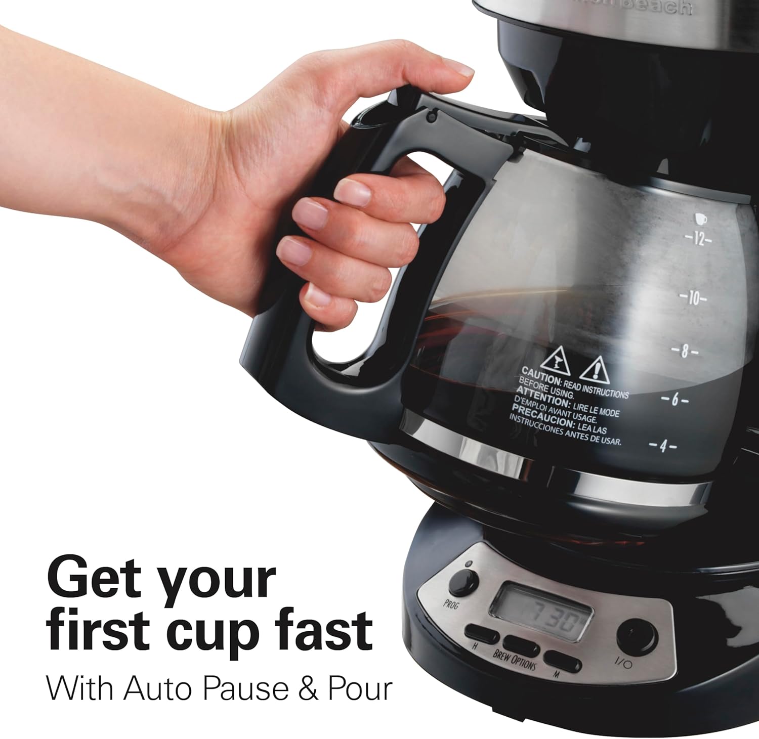 Thumbnail 2 de Hamilton Beach 12 Cup Programmable Coffee Maker