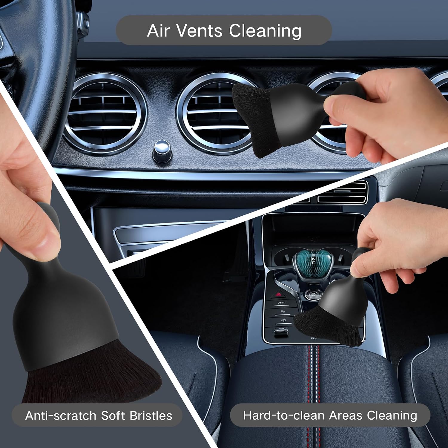 Thumbnail 6 de Qydipclin Windshield Cleaner Kit 10pcs with 4 Pads