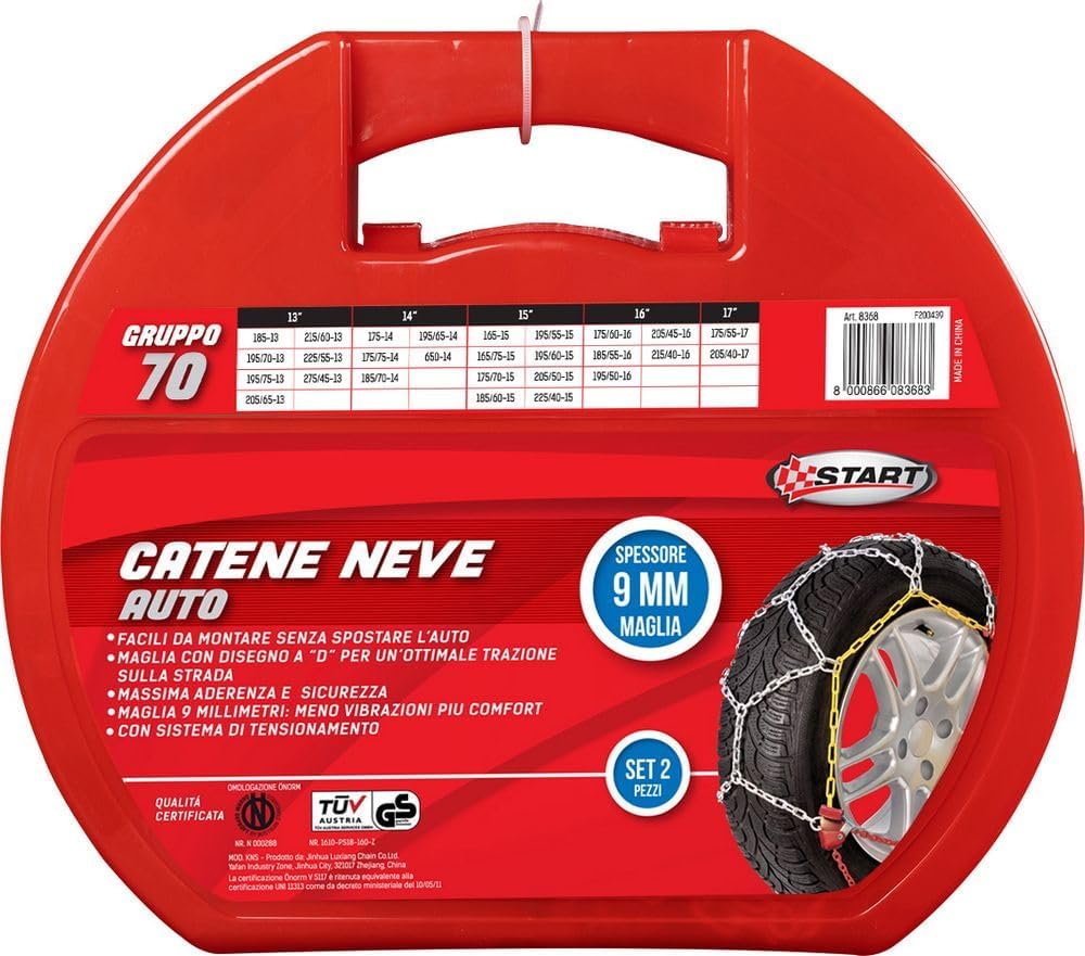 START Start Set catene da neve 9 mm