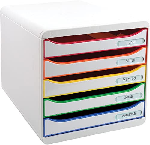 Detalle de Exacompta 309913D Módulo 5 cajones para documentos A4+