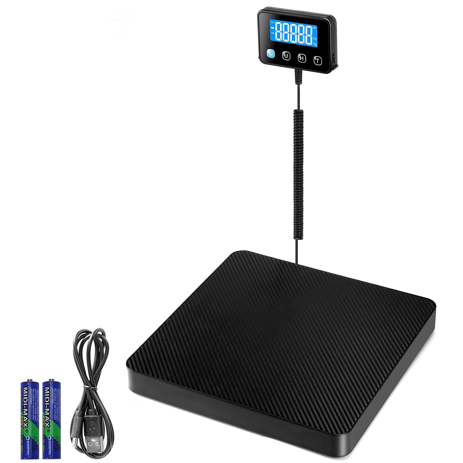 Thumbnail 6 de Drcowu P2H platformweegschaal voor pakketten, tot 200 kg met lcd en tarra