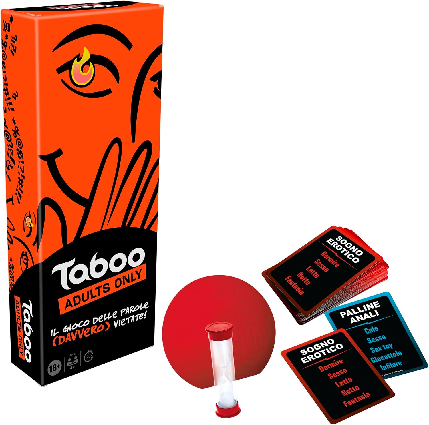 Detalle de Hasbro Gaming Taboo Uncensored gioco per adulti 18+ 🎲