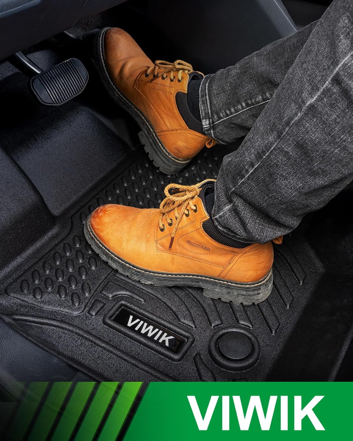 Thumbnail 1 de VIWIK TPE Floor Mats for Ford F-150 SuperCrew 2015–2026