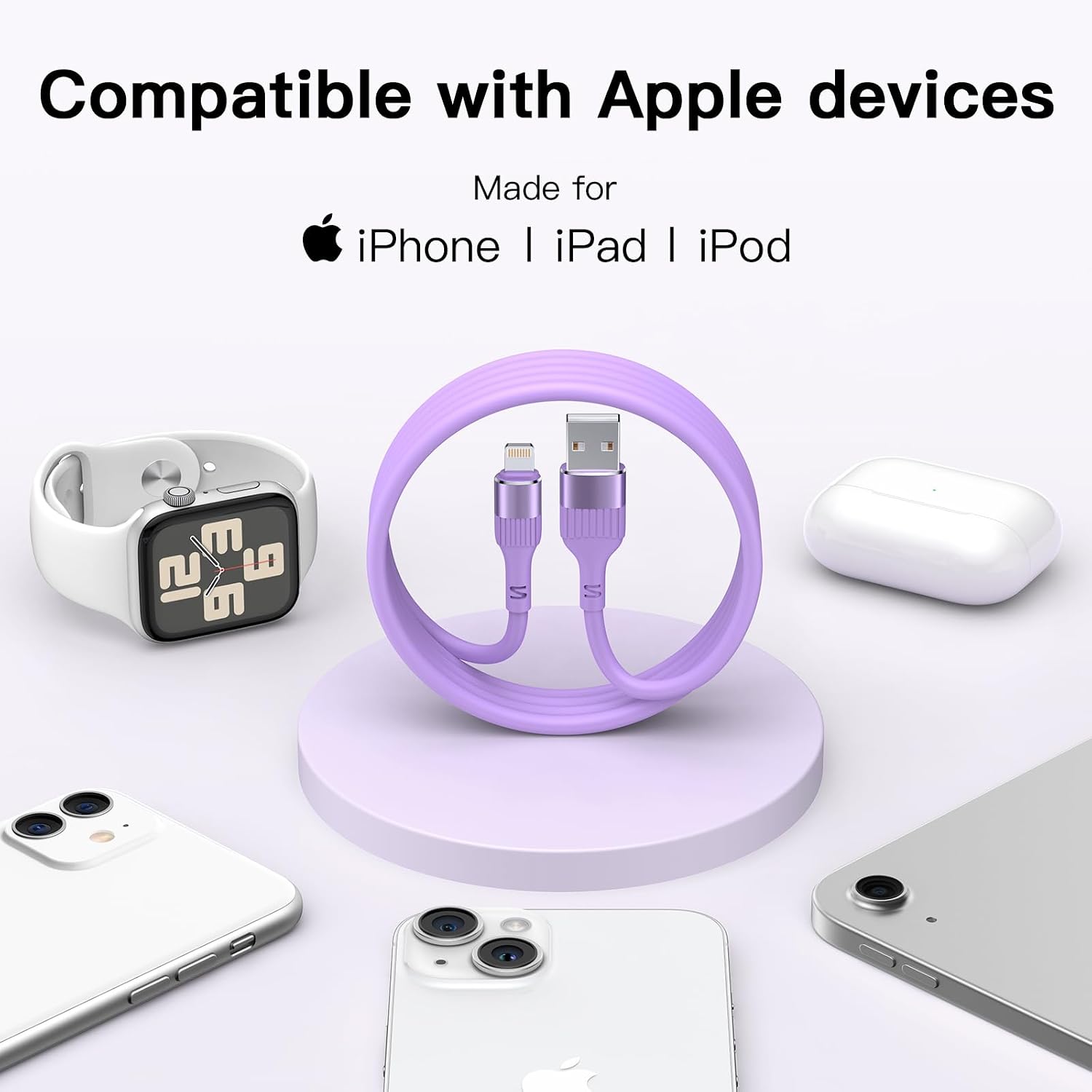 Thumbnail 6 de Ankoda iPhone Charger Cable 4Pack 3ft