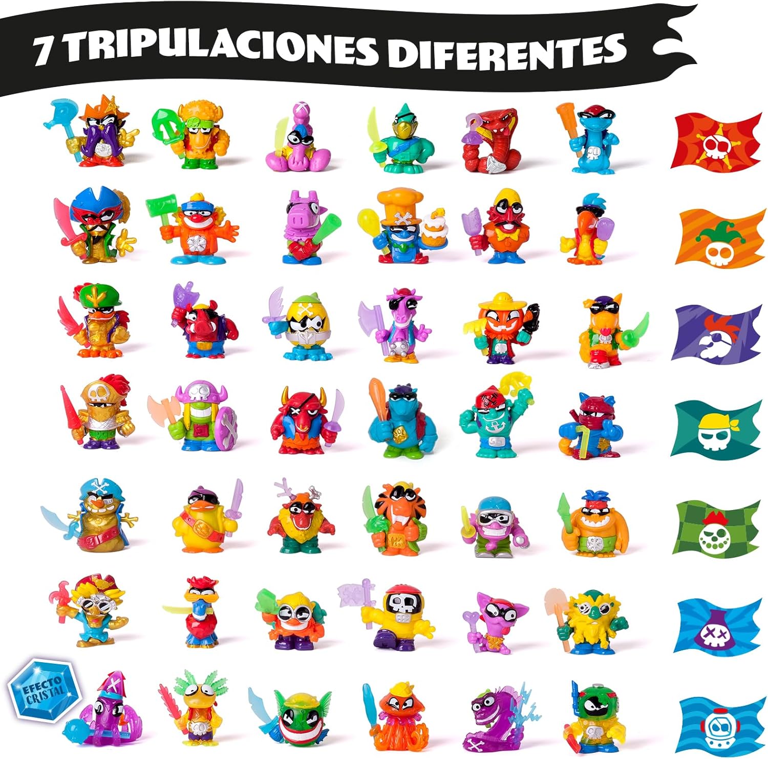 Thumbnail 4 de PIRATIX ADVENTURE WORLD Shark Treasure: Caja 24 Sobres Sorpresa 🏴‍☠️