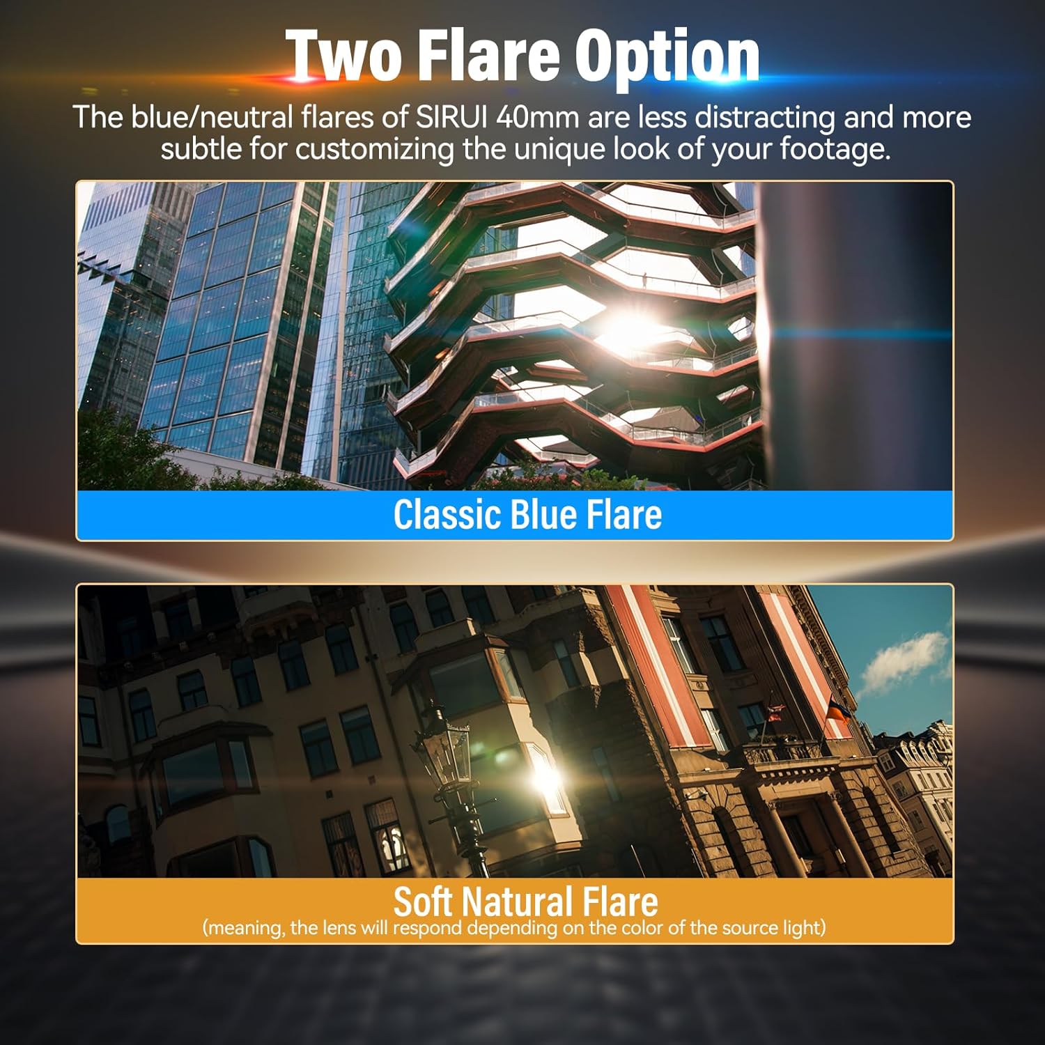 Thumbnail 2 de SIRUI 40mm T1.8 1.33X Anamorphic Lens for Sony E-Mount (S35) with Autofocus