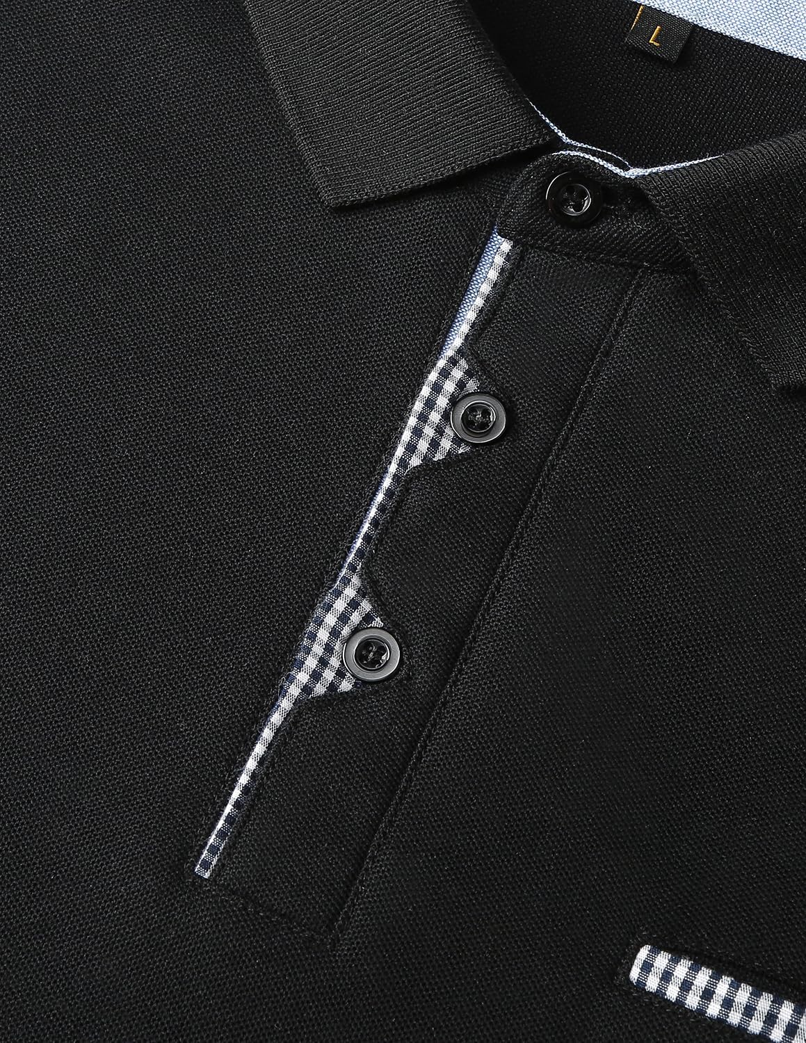 Thumbnail 3 de LIUPMWE Poloshirt Herren Langarm 4-Wege-Stretch