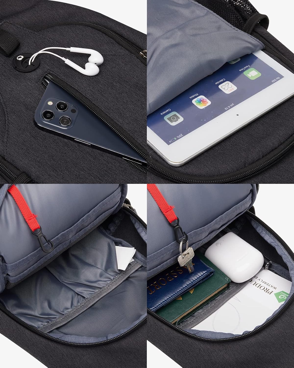 Thumbnail 3 de Waterfly Sling Bag Backpack: a versatile 3-layer daypack for everyday adventures