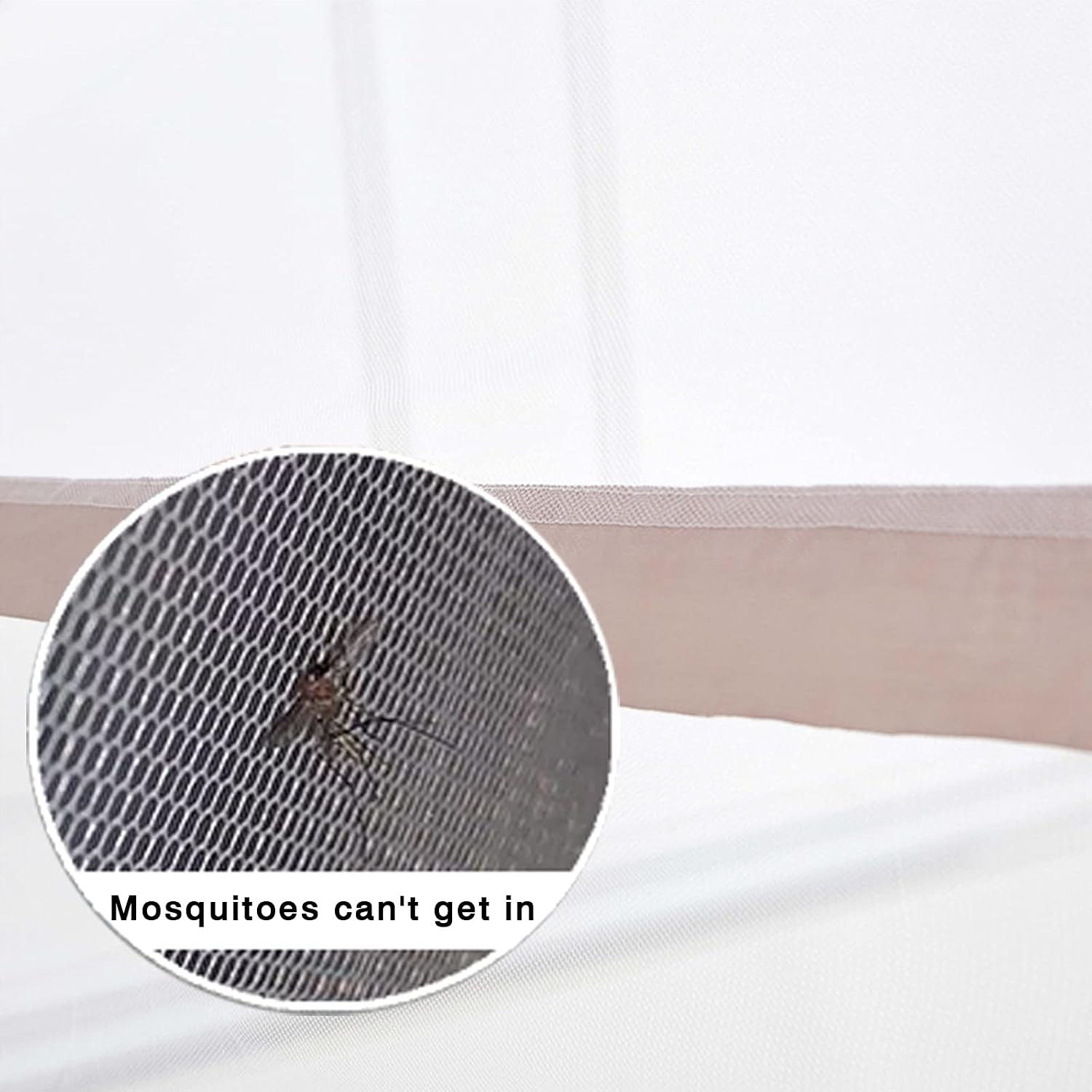 Detalle 2 de Couvkadl NET-01 Pop-Up Mosquito Net Tent, 200 x 180 x 150 cm, Double Doors