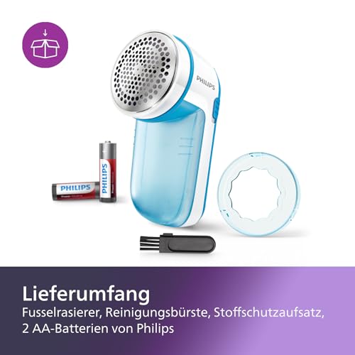 Detalle de PHILIPS Fusselrasierer Blau – 2 Höheneinstellungen