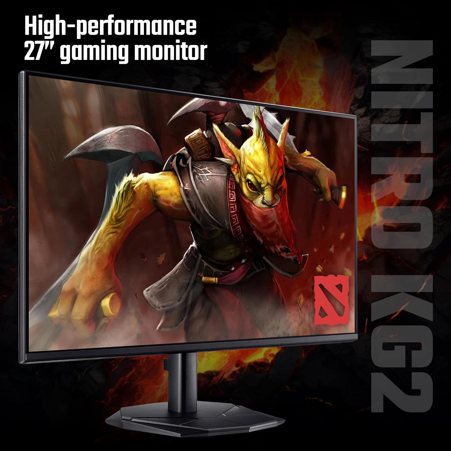 Detalle 2 de acer Nitro KG272UG 27 inch Gaming Monitor