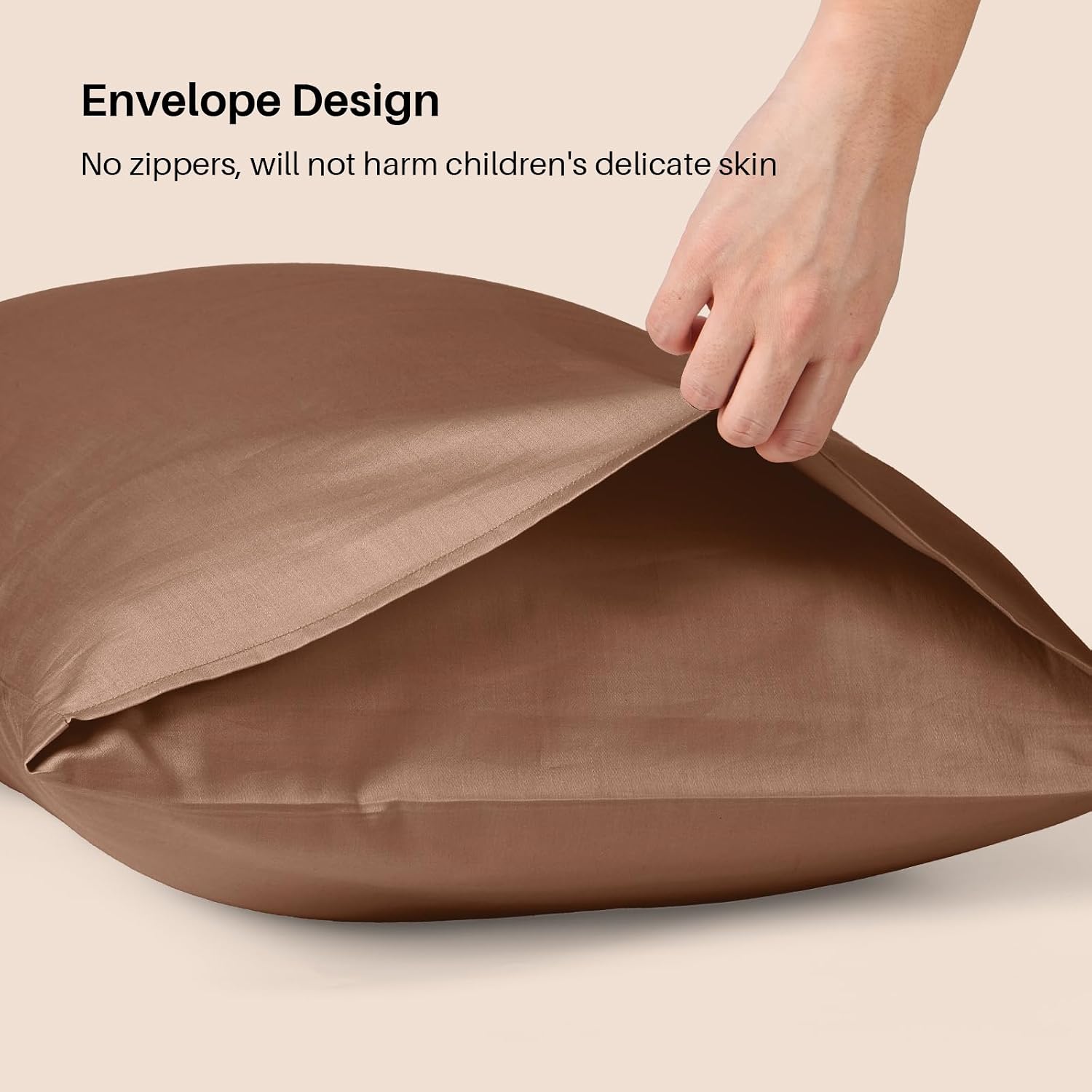 Detalle 2 de Warmstar YOU-1 Toddler Pillowcases, 100% Cotton, 600 Thread Count, 13 x 18