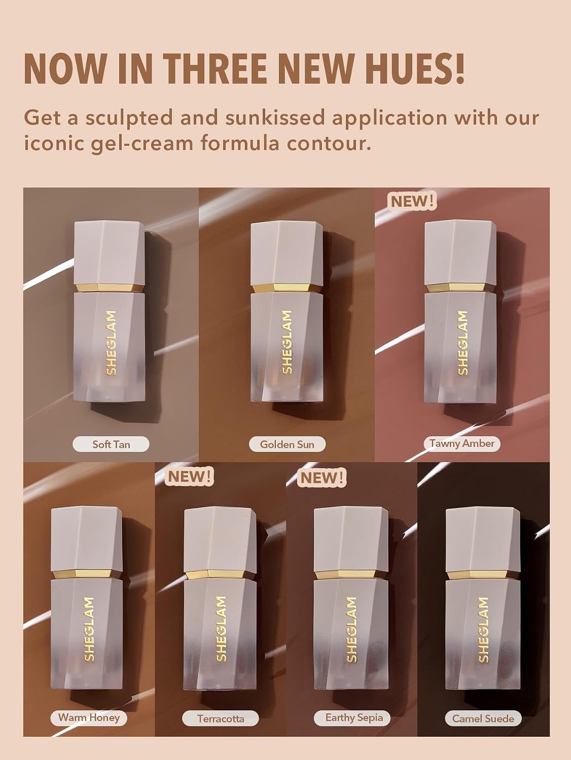 Thumbnail 5 de SHEGLAM Sun Sculpt Cool Toned Contour Stick Soft Tan