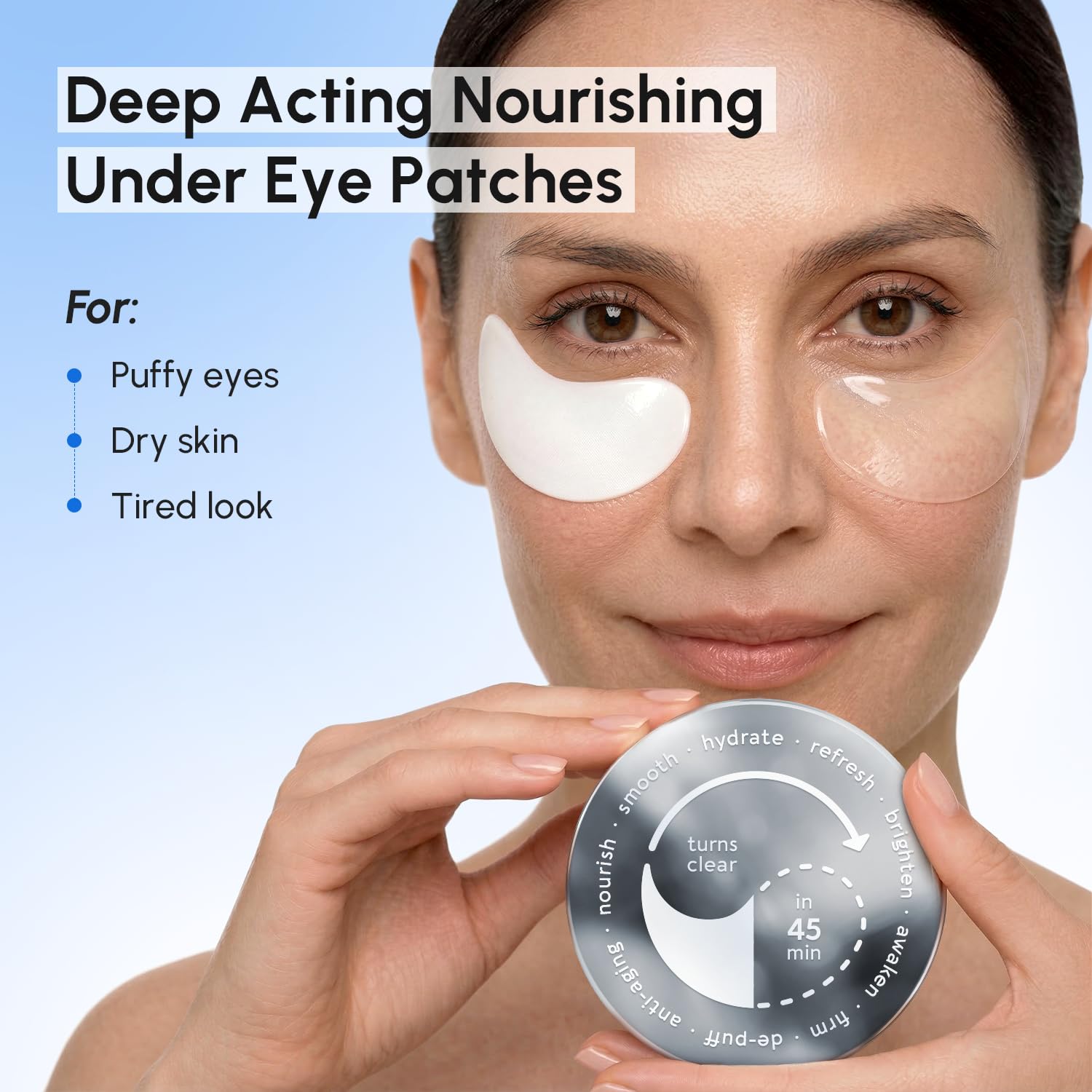 Detalle 2 de MAREE Under Eye Patches with Marine Collagen & Hyaluronic Acid (12 Pair)