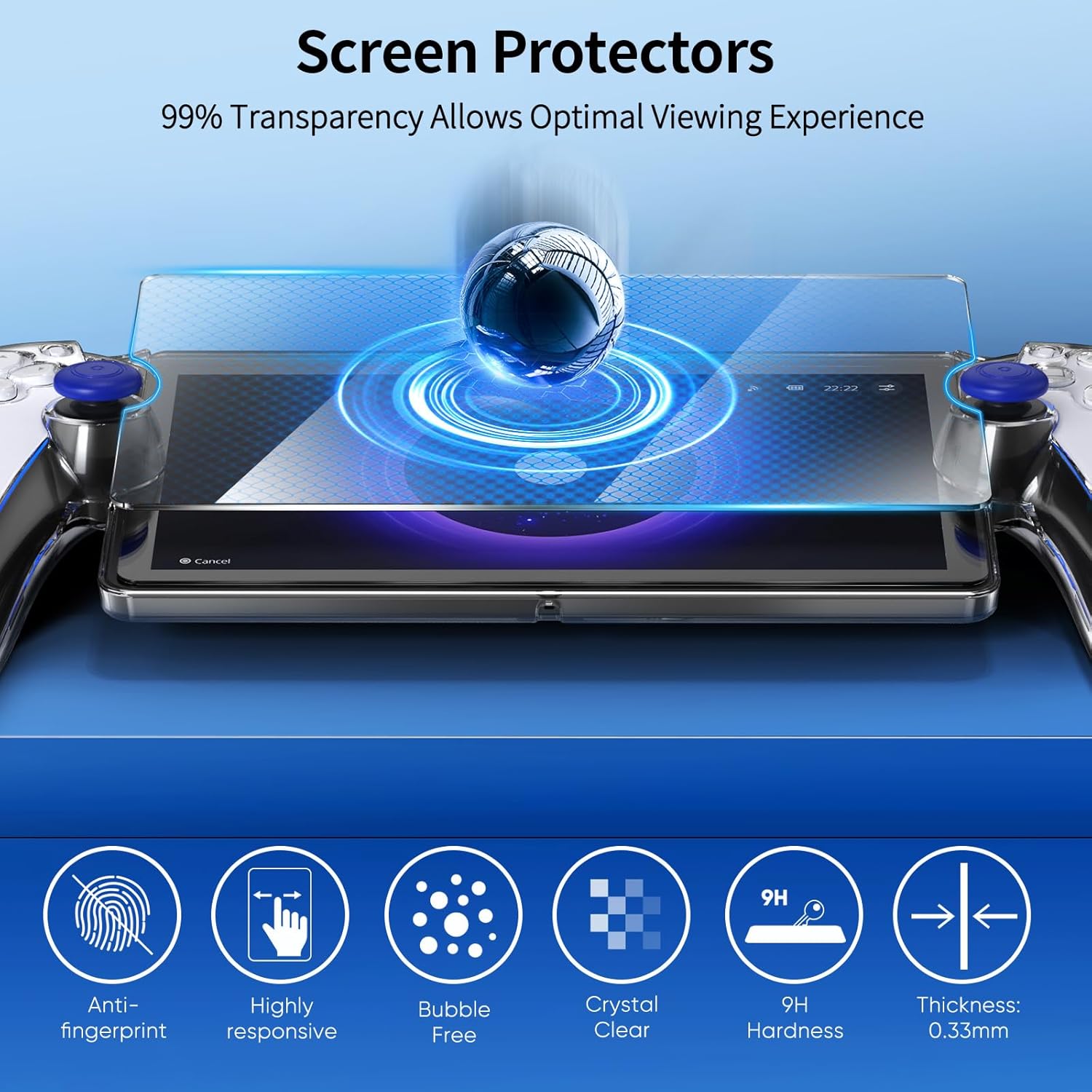 Detalle de FYOUNG Tasche Zubehör für PlayStation Portal – Full Protection Bundle