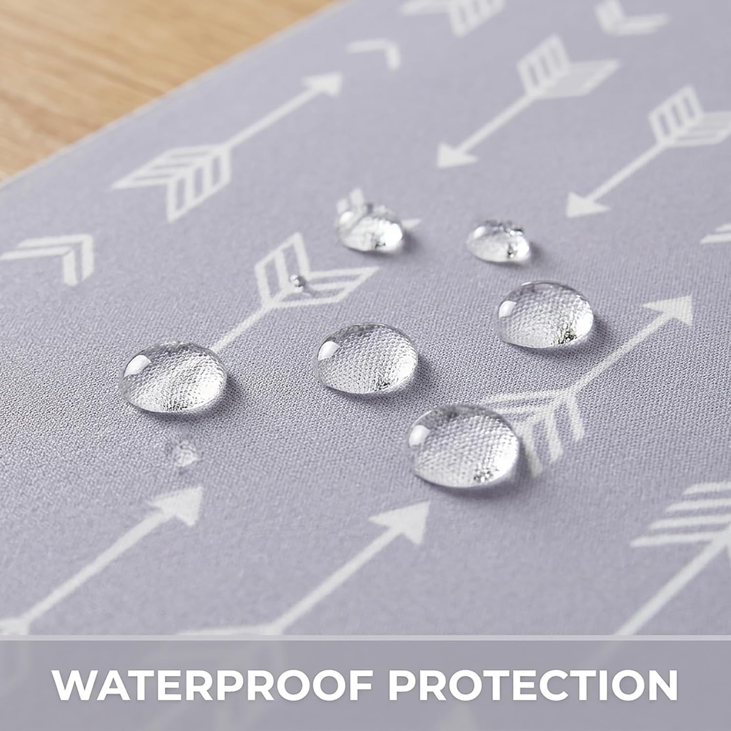 Thumbnail 2 de WOMUMON Baby Splat Mat 130x130cm – Waterproof, non-slip, washable under high chairs