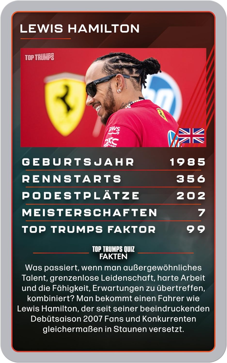 Thumbnail 6 de Winning Moves Top Trumps Collectables Grand Prix Helden – Kartenspiel für Kinder & Erwachsene
