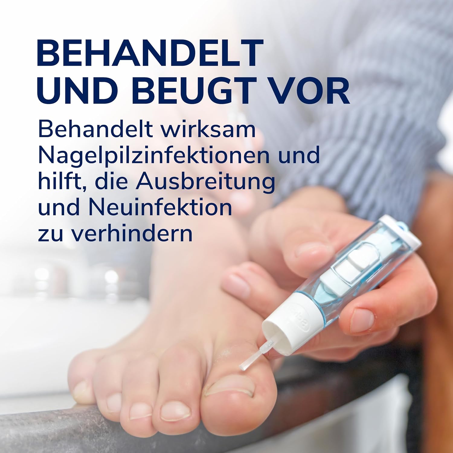 Detalle de Scholl 2-in-1 Stift bei Nagelpilz – Wirksam gegen Nagelinfektionen am Ursprung