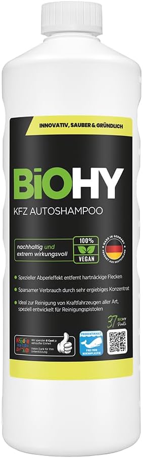 BiOHY KFZ Autoshampoo 1 l