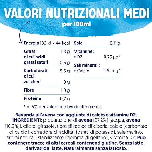 Thumbnail 1 de ALPRO QUESTO NON È LATTE - Bevanda all'avena Light, gusto Latte, 8 confezioni x 1 L