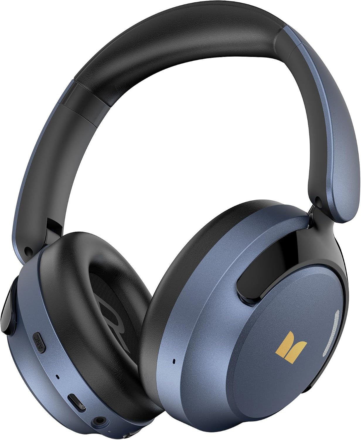 Detalle de Monster Harmonic N20 ANC Over-Ear Headphones, Bluetooth 6.0, 40-Hour Playtime