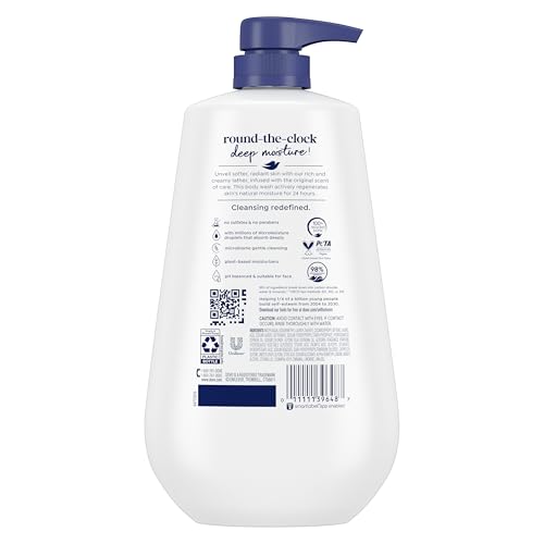 Thumbnail 2 de Dove 24hr Deep Moisture Body Wash for Dry Skin (30.6 oz)