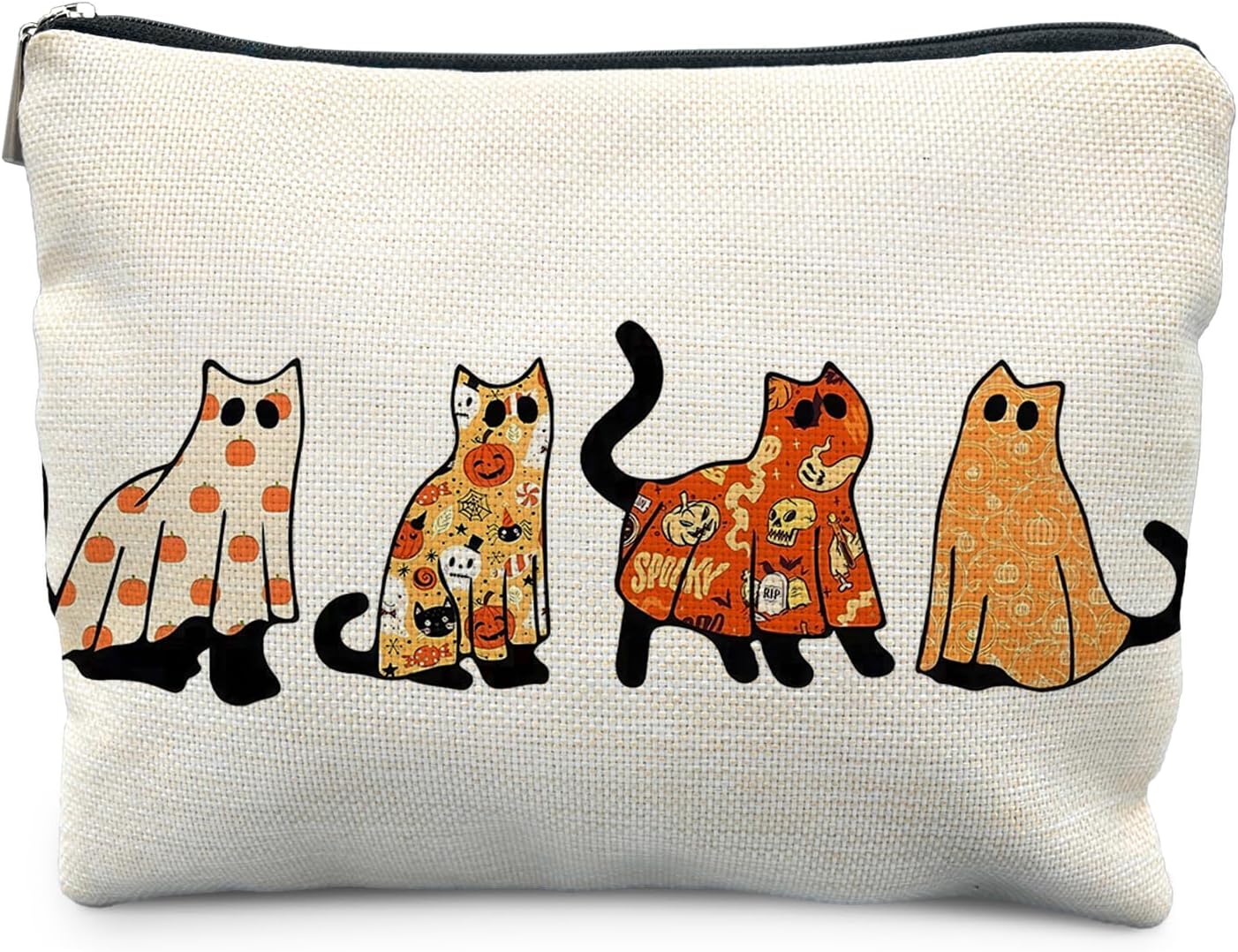 Detalle 1 de Halloween Makeup Bag Set, Linen
