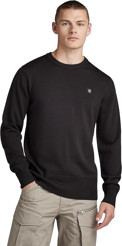 Detalle de G-Star Para Hombre Jersey Premium Core Knitted XS