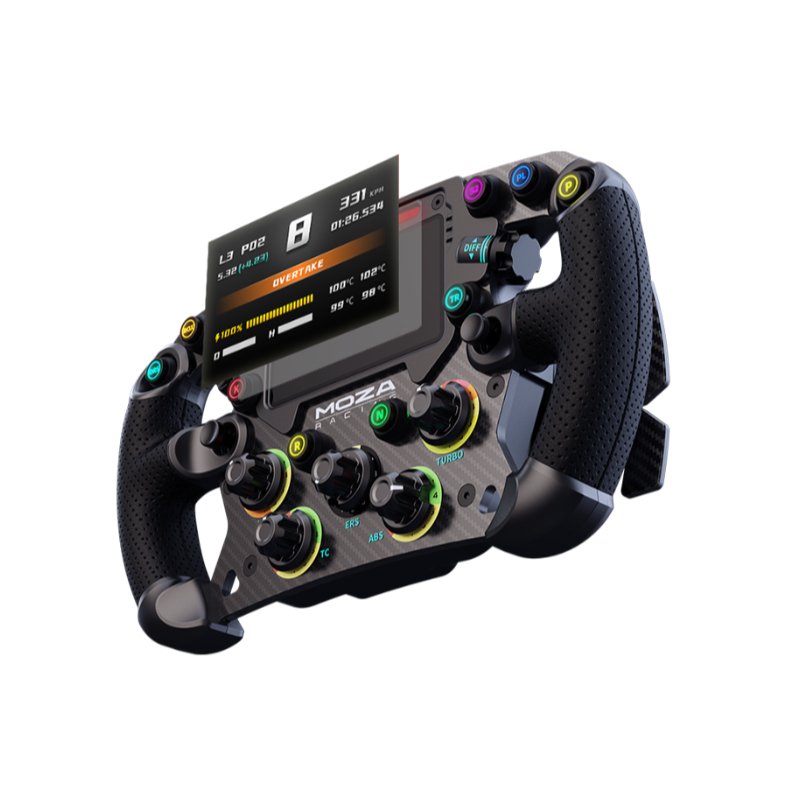 Detalle 2 de Moza FSR Volante estilo Fórmula para PC