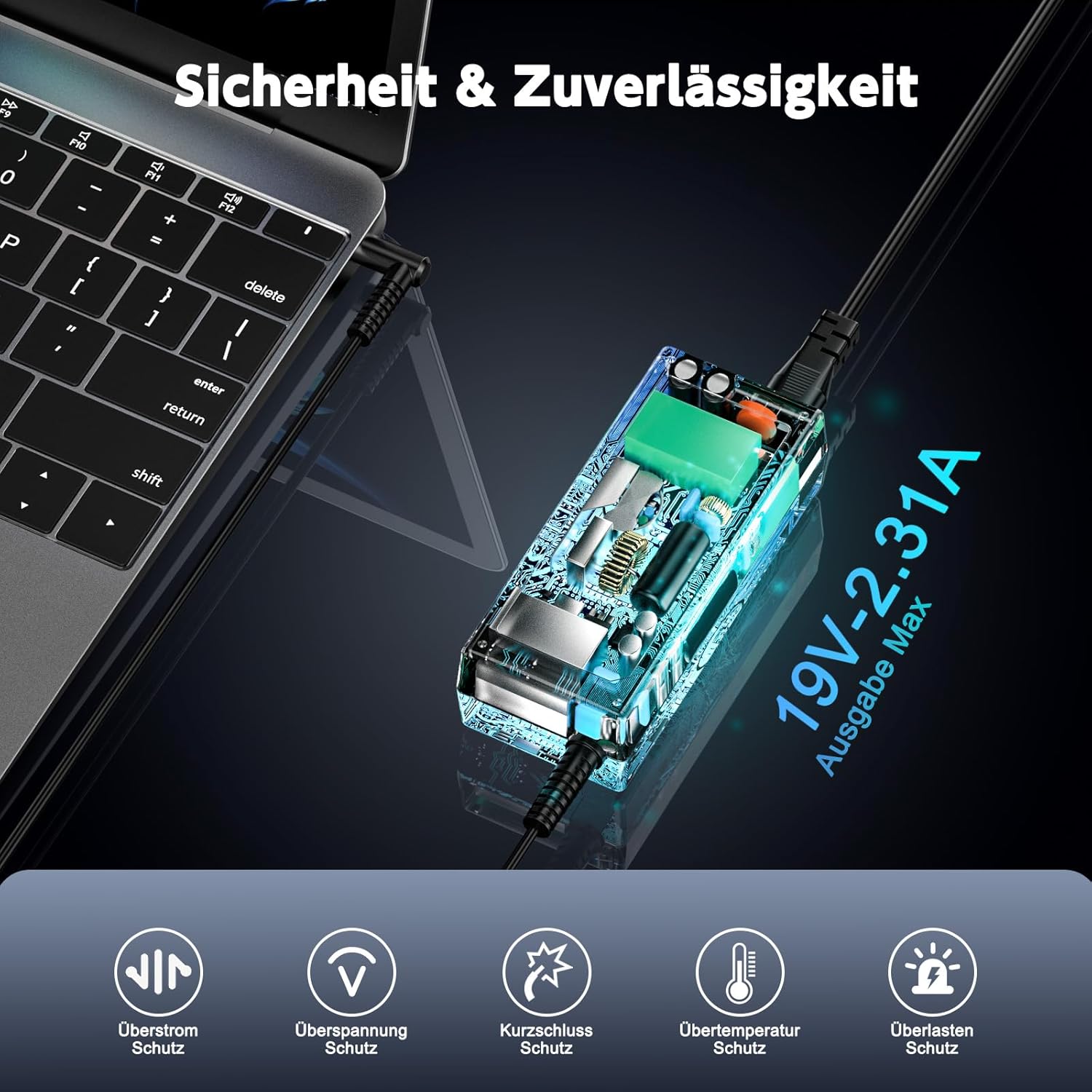 Thumbnail 4 de HP 45W Ladegerät 19,5V 2,31A