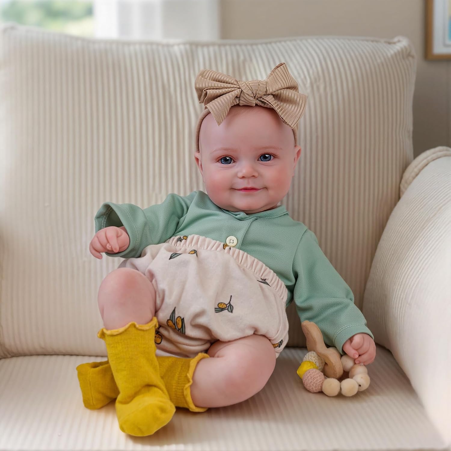 Detalle 2 de BABESIDE Reborn Baby Doll 20 inch