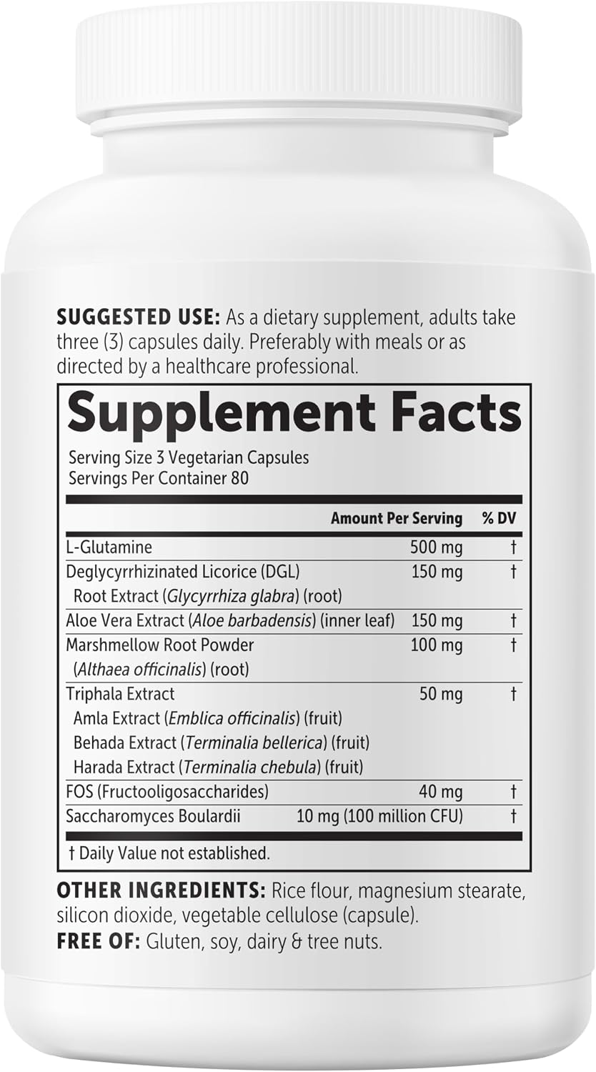 Thumbnail 6 de Micro Ingredients L-Glutamine Supplement, 240 Vegetarian Capsules
