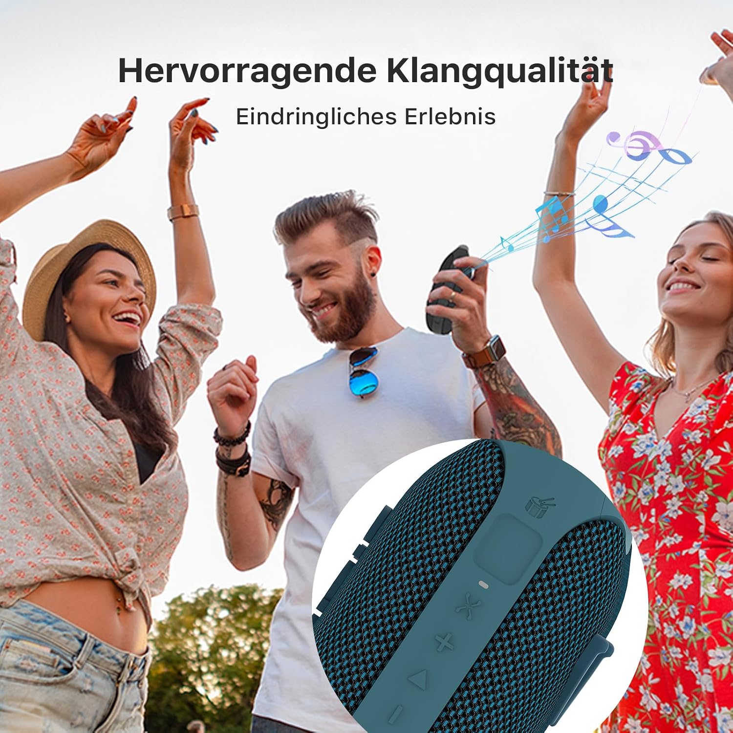 Thumbnail 5 de NOBIS Clip N1 Tragbarer Bluetooth Lautsprecher 24 Stunden