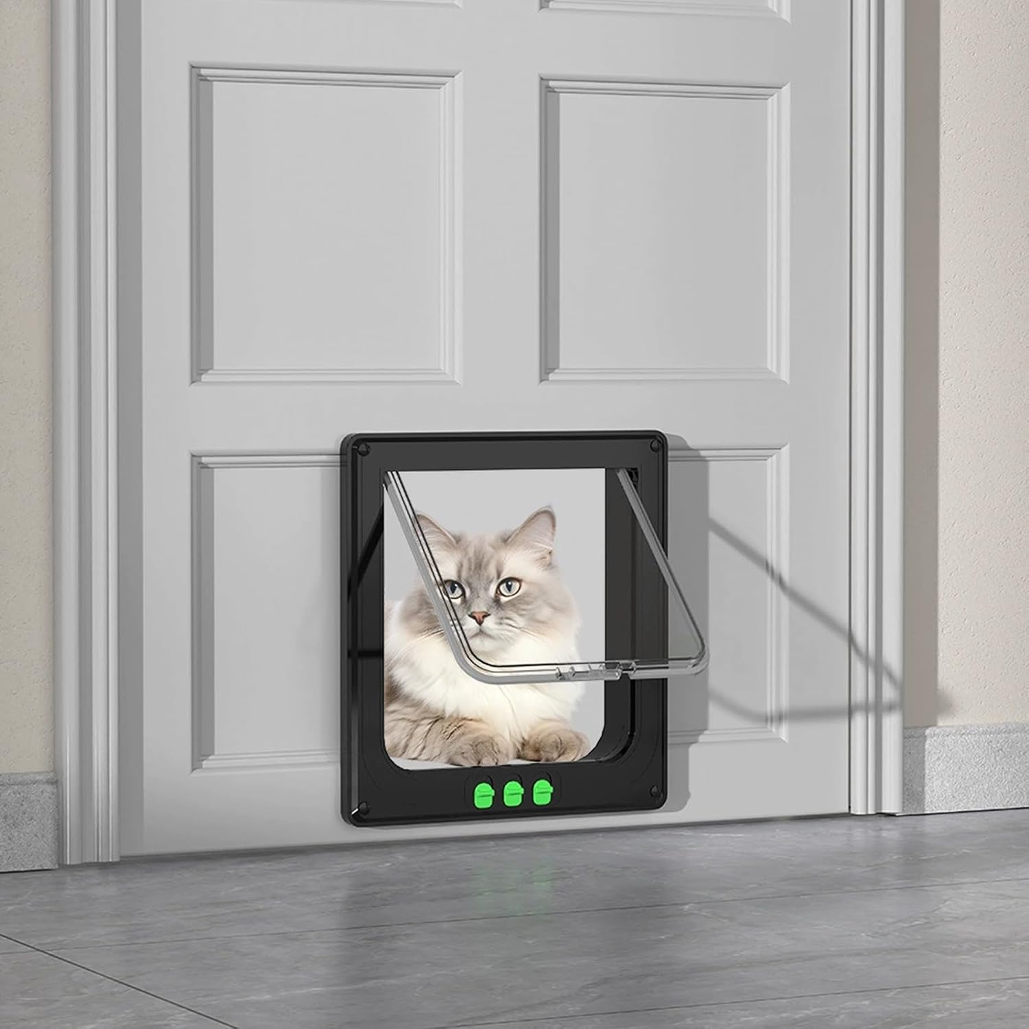 Thumbnail 1 de Moaobooh Katzentür Katzentür Katze