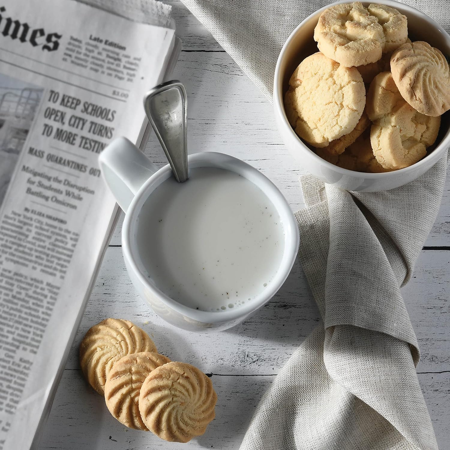 Thumbnail 6 de BREXONIC Sugar-Free Butter Cookies, 36-Count Danish Shortbread in a Tin