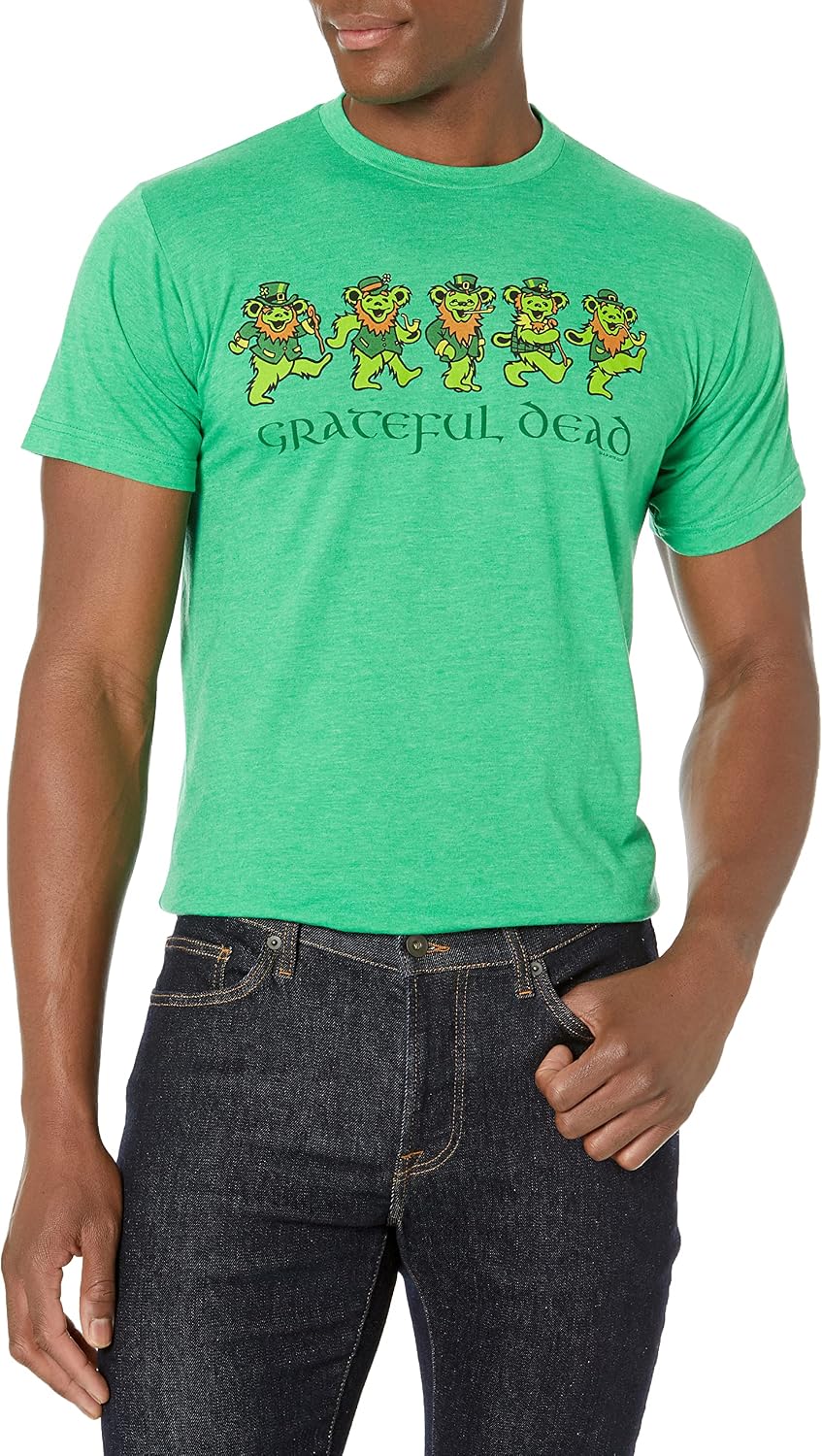 Detalle de Liquid Blue Grateful Dead Irish Bears T-shirt