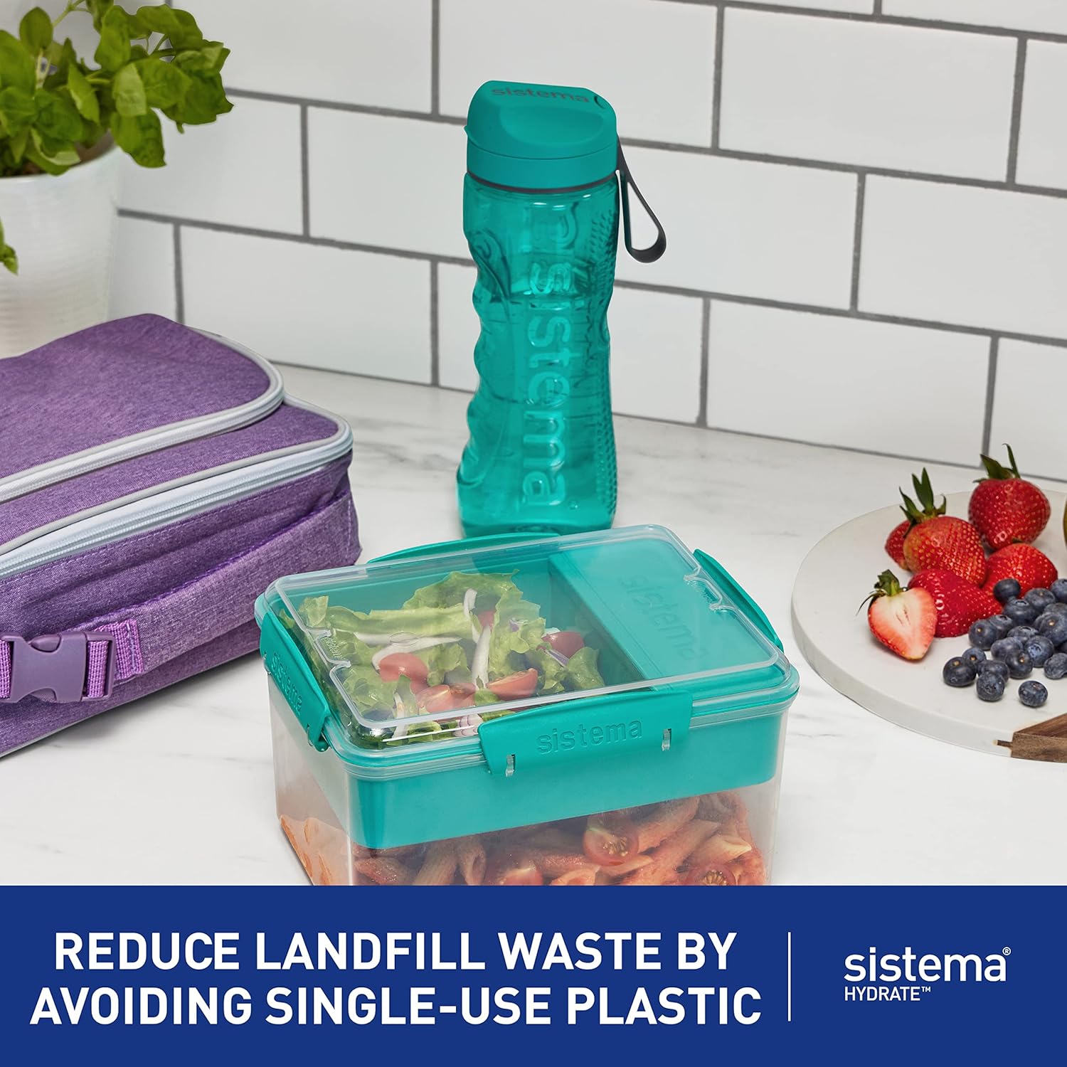 Thumbnail 1 de Sistema Active Sports 800 ml leakproof water bottles 🚰