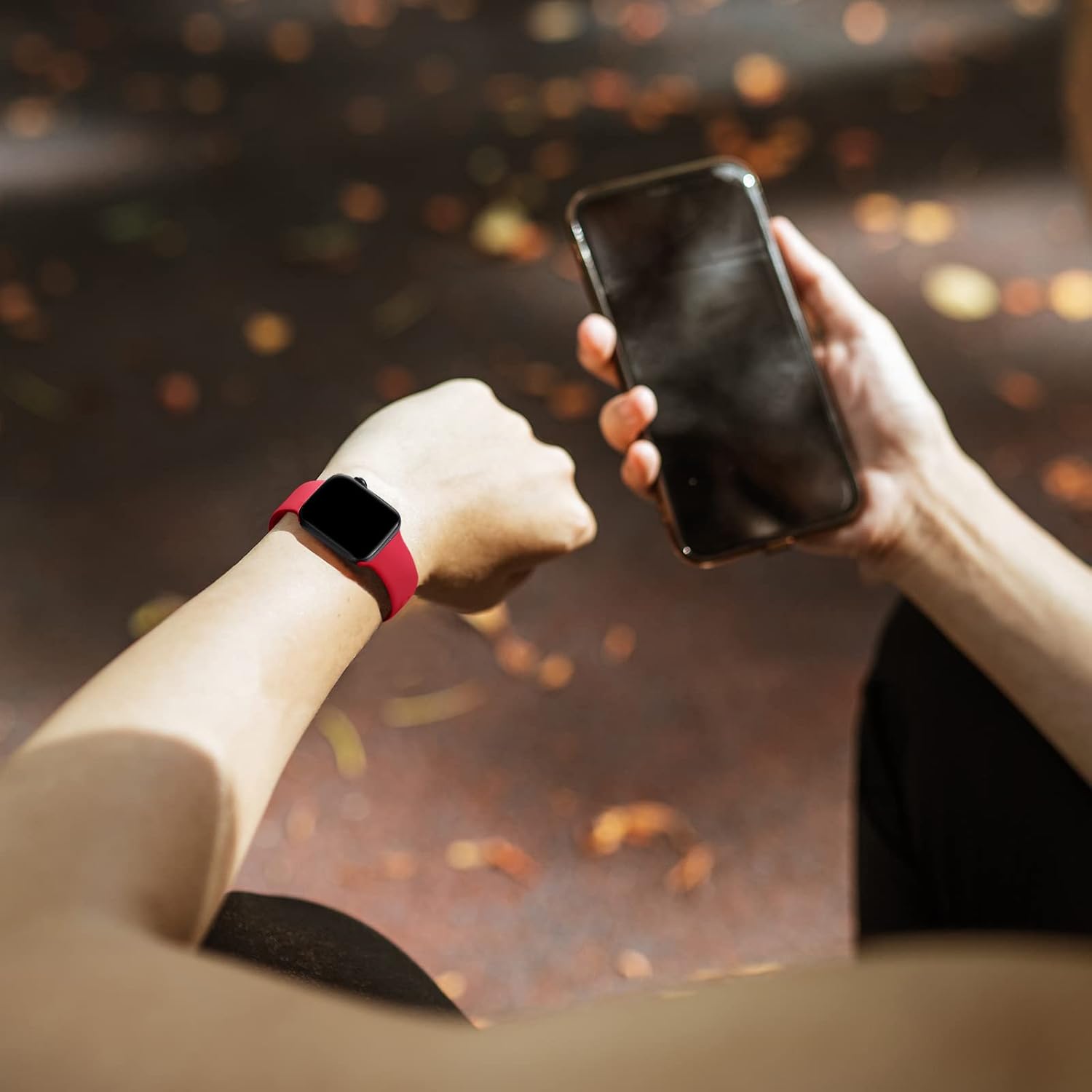 Thumbnail 5 de CeMiKa Apple Watch silicone sport band 41mm