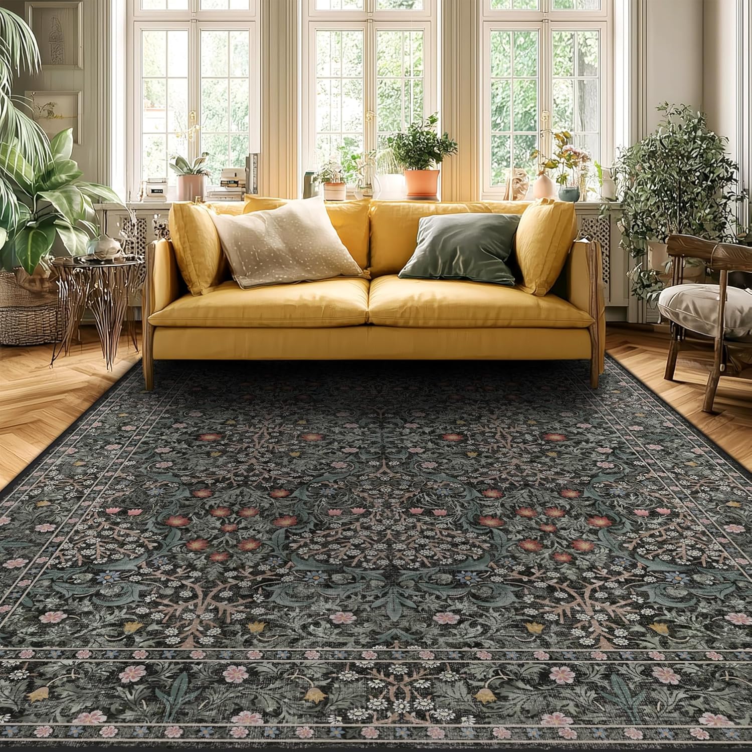 Detalle 2 de Urownmat 8x10 Washable Rug 🛋