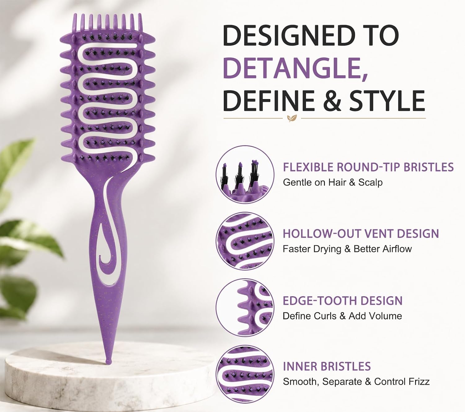 Detalle de Curly Hair Brush