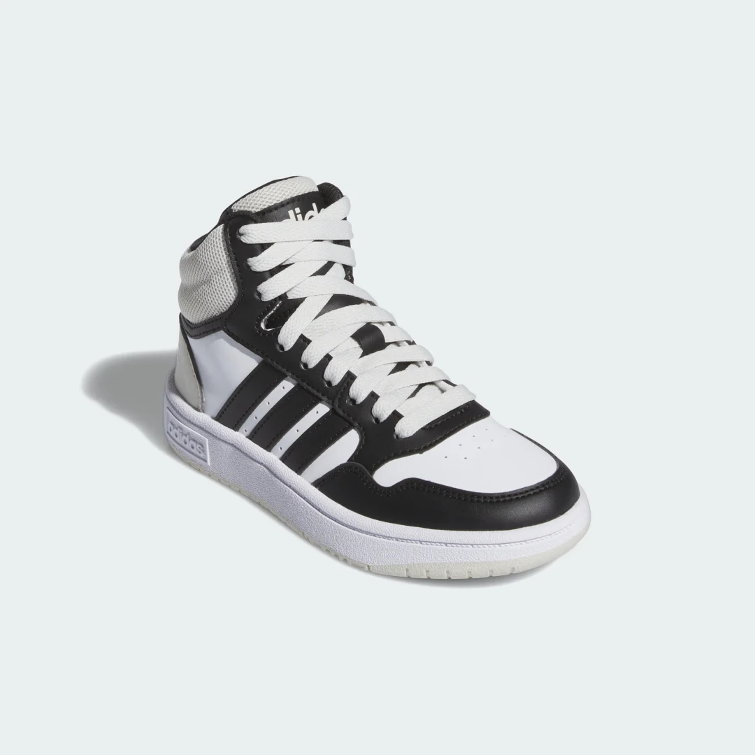 Thumbnail 3 de Zapatilla Hoops Mid de Adidas: versatilidad en gris para el día a día