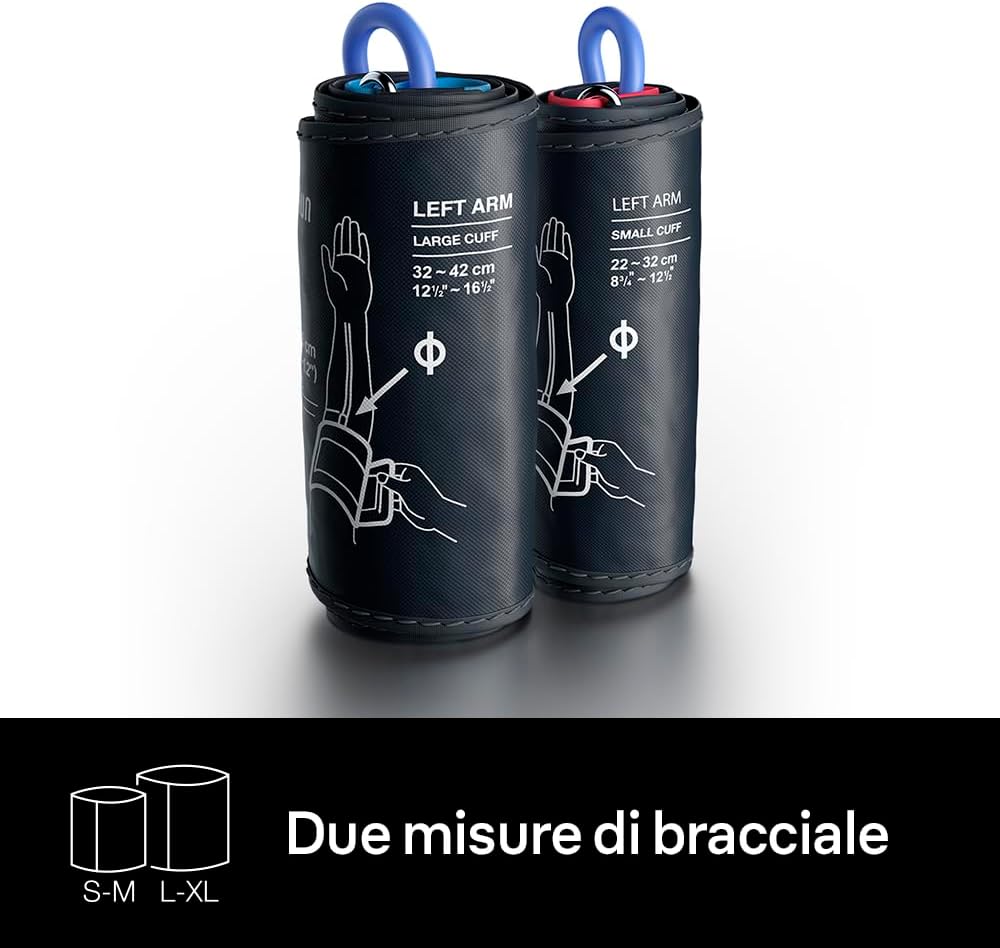Thumbnail 3 de Braun ExactFit 5 Connect – Misuratore di pressione arteriosa da braccio con app Braun Healthy Heart