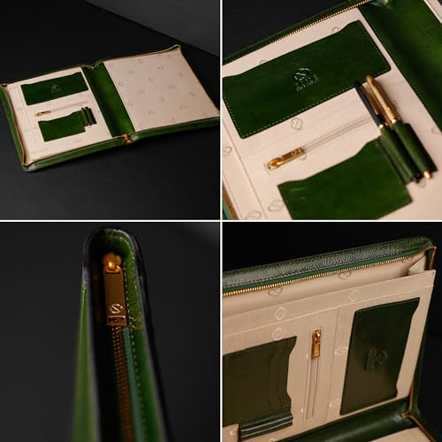 Thumbnail 4 de Time Resistance Portadocumentos de Cuero Vachetta — Hecho a Mano